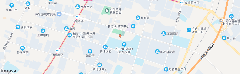 成都四川音乐学院北门_公交站地图_成都公交_妙搜公交查询2025