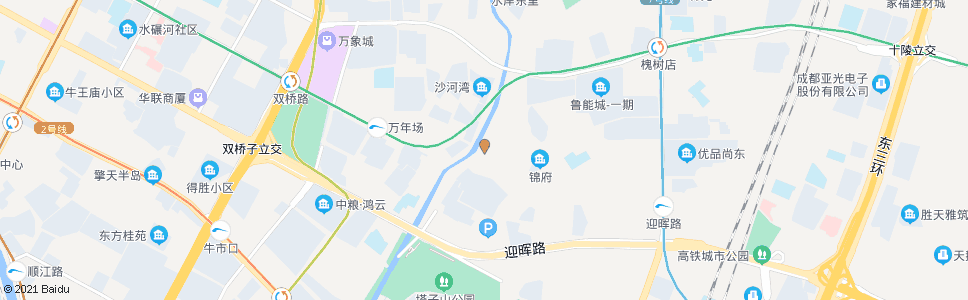 成都双福二路_公交站地图_成都公交_妙搜公交查询2025