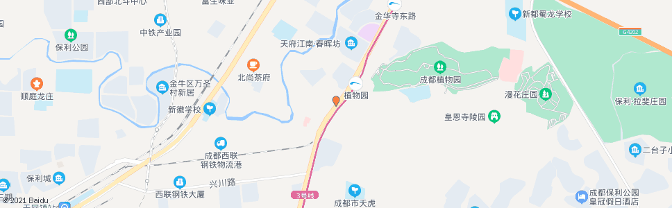 成都川陕路北_公交站地图_成都公交_妙搜公交查询2025