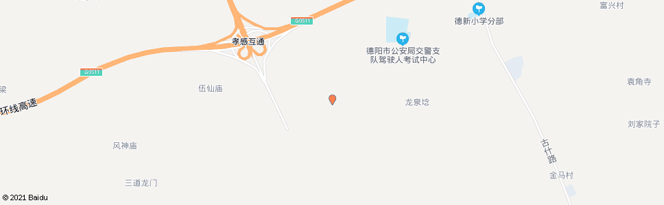 德阳杨柳村_公交站地图_德阳公交_妙搜公交查询2025