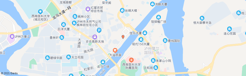 泸州杜家街_公交站地图_泸州公交_妙搜公交查询2025