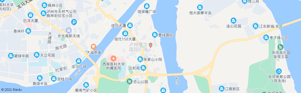 泸州治平路_公交站地图_泸州公交_妙搜公交查询2024