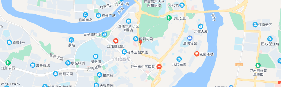 泸州灯杆山_公交站地图_泸州公交_妙搜公交查询2025