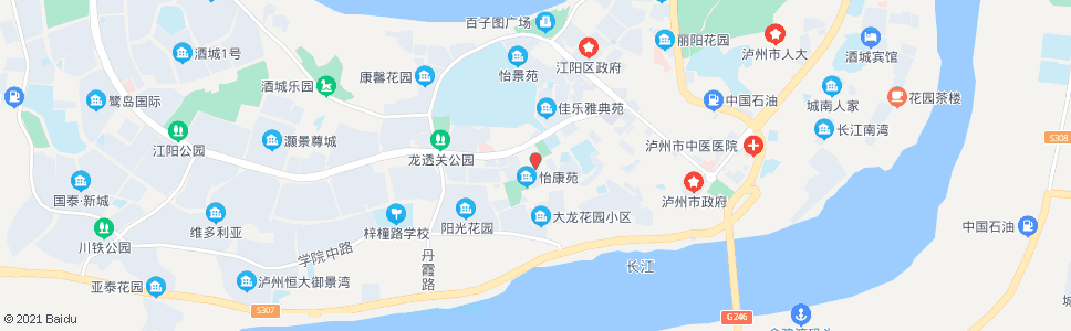 泸州建设路_公交站地图_泸州公交_妙搜公交查询2025