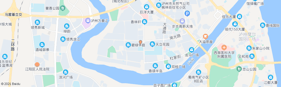 泸州市政协_公交站地图_泸州公交_妙搜公交查询2024