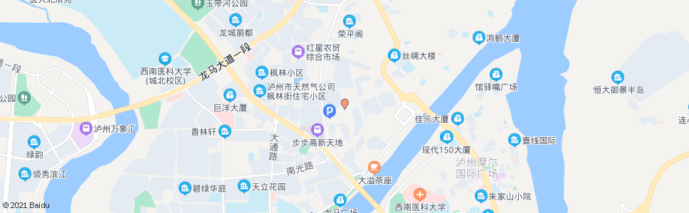 泸州向阳路口_公交站地图_泸州公交_妙搜公交查询2025