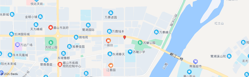 眉山市车管所_公交站地图_眉山公交_妙搜公交查询2024