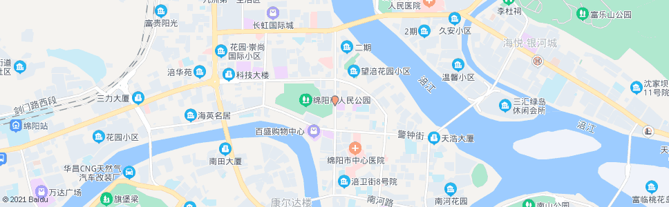 绵阳建国门_公交站地图_绵阳公交_妙搜公交查询2024