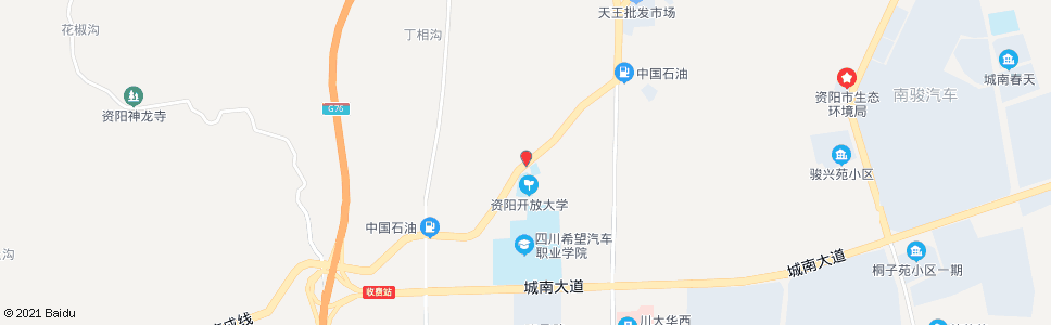 资阳省水工医院(南市)_公交站地图_资阳公交_妙搜公交查询2024