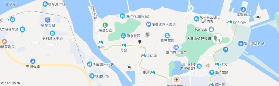 澳門駿景酒店_巴士站地圖_澳門巴士_妙搜巴士搜尋2025