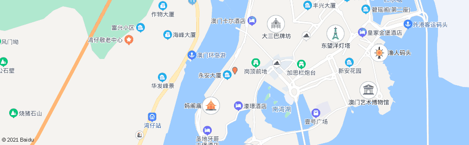 澳門下環街市_巴士站地圖_澳門巴士_妙搜巴士搜尋2025