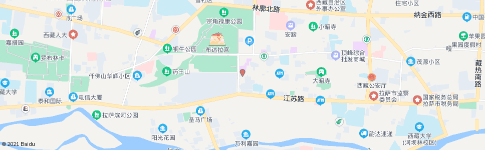 拉萨北郊新华书店站_公交站地图_拉萨公交_妙搜公交查询2025