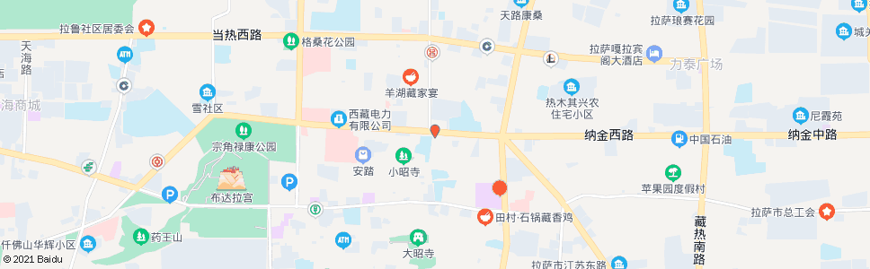 拉萨气象菜市场站_公交站地图_拉萨公交_妙搜公交查询2024