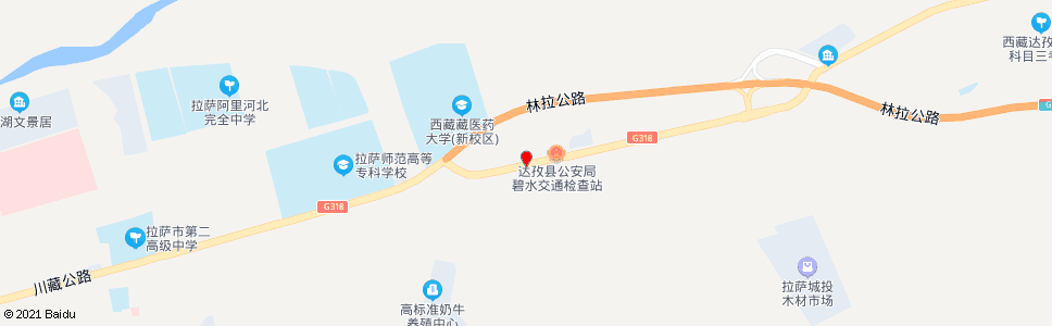 拉萨公路管理局站_公交站地图_拉萨公交_妙搜公交查询2025