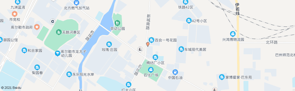 巴音郭楞巴州棉纺厂大门_公交站地图_巴音郭楞公交_妙搜公交查询2024