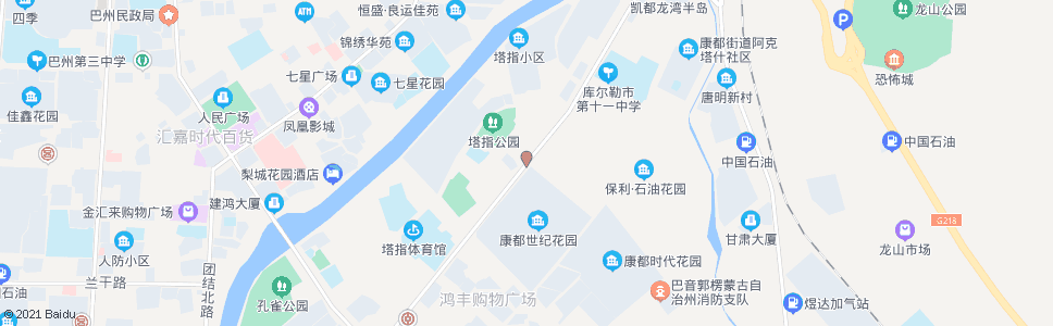 巴音郭楞塔指加油站_公交站地图_巴音郭楞公交_妙搜公交查询2024