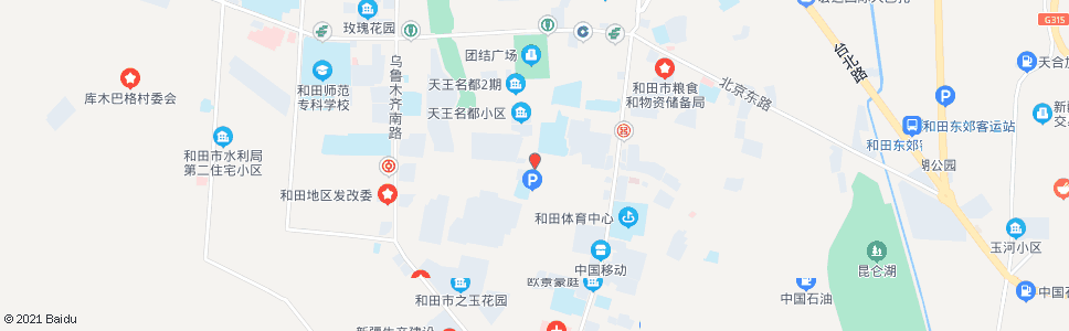 和田加油站(阿恰勒西路)_公交站地图_和田公交_妙搜公交查询2025