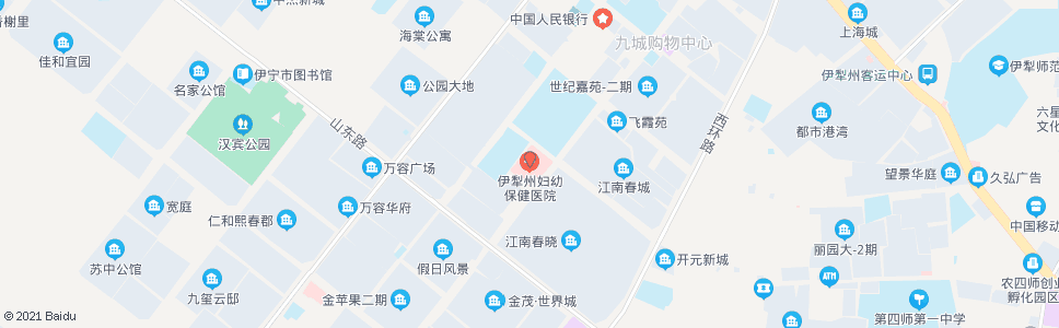 伊犁州妇幼保健院_公交站地图_伊犁公交_妙搜公交查询2025