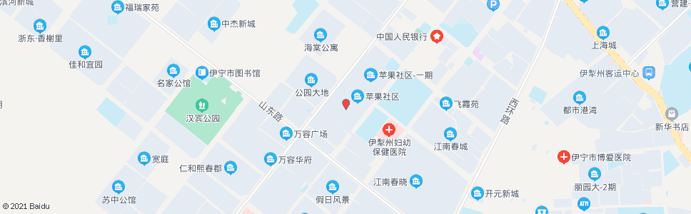 伊犁苹果社区二期_公交站地图_伊犁公交_妙搜公交查询2025