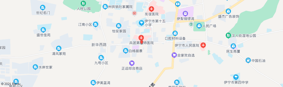 伊犁农四师学校_公交站地图_伊犁公交_妙搜公交查询2025