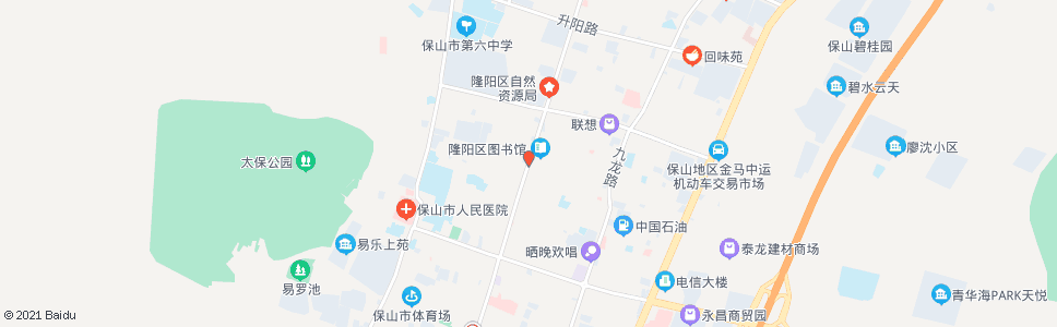 保山市烟草公司_公交站地图_保山公交_妙搜公交查询2024