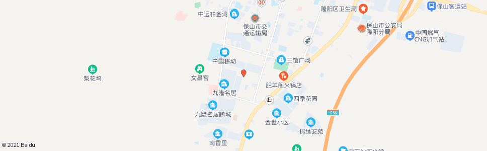 保山官方九隆小区_公交站地图_保山公交_妙搜公交查询2024