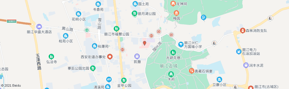 丽江市医院_公交站地图_丽江公交_妙搜公交查询2024