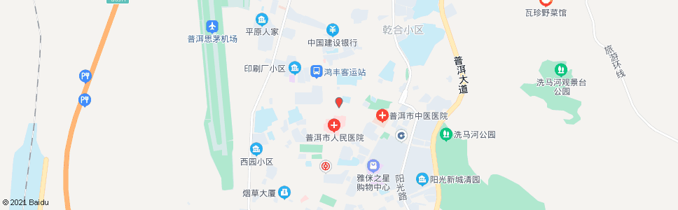 普洱思茅四小_公交站地图_普洱公交_妙搜公交查询2025