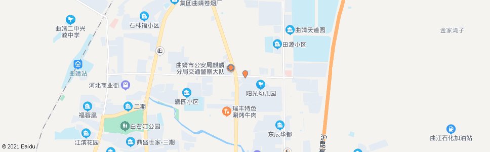 曲靖王家街新村_公交站地图_曲靖公交_妙搜公交查询2024