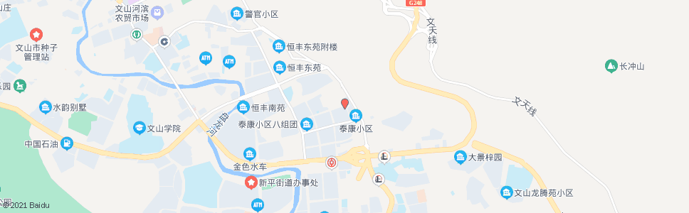 文山城南菜市场_公交站地图_文山公交_妙搜公交查询2025