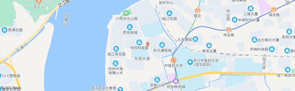 杭州六和路新和路口_公交站地图_杭州公交_妙搜公交查询2025