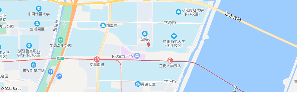 杭州学林街云涛南路口_公交站地图_杭州公交_妙搜公交查询2025