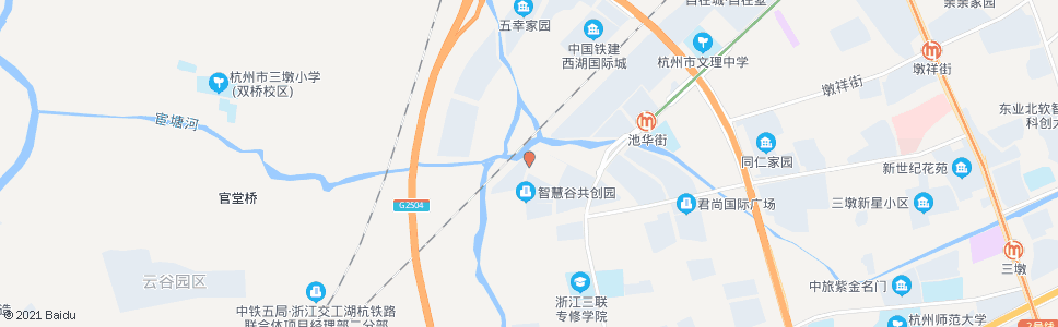 杭州金蓬街墩余路口_公交站地图_杭州公交_妙搜公交查询2024