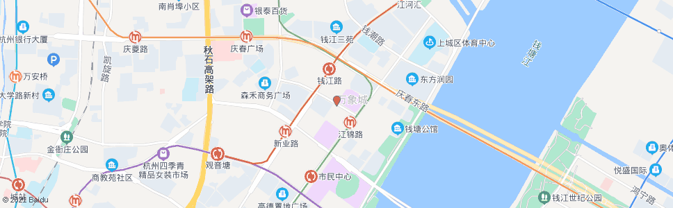 杭州江锦路民心路口_公交站地图_杭州公交_妙搜公交查询2024