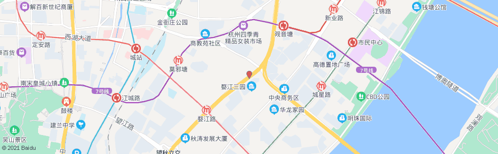 杭州家具市场_公交站地图_杭州公交_妙搜公交查询2025