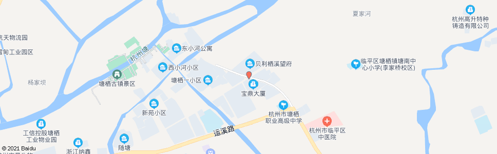 杭州绿荫街塘栖路口_公交站地图_杭州公交_妙搜公交查询2024