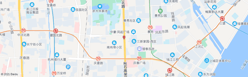 杭州红菱新村_公交站地图_杭州公交_妙搜公交查询2024