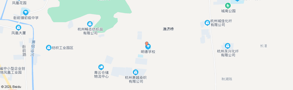 杭州明德小学_公交站地图_杭州公交_妙搜公交查询2024