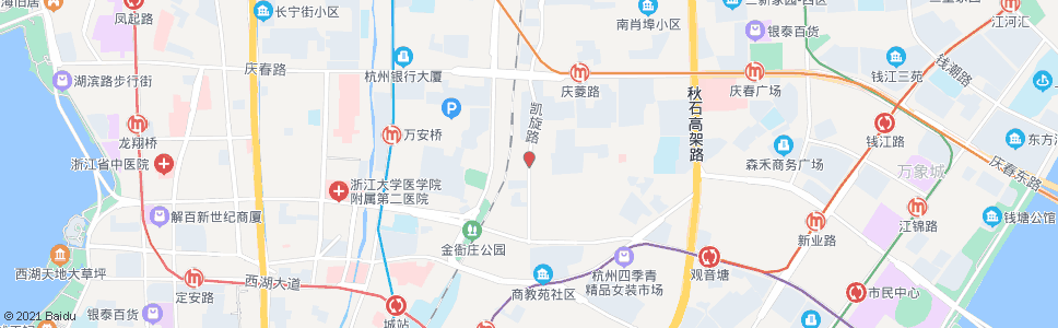 杭州凯旋新村_公交站地图_杭州公交_妙搜公交查询2024