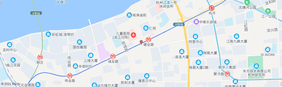 杭州江三(BRT)_公交站地图_杭州公交_妙搜公交查询2025