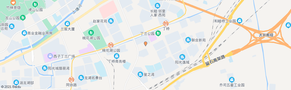 杭州明珠街丁兰路口_公交站地图_杭州公交_妙搜公交查询2024