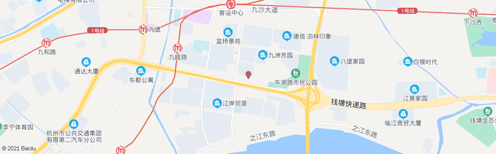 杭州银堡街杭乔路口_公交站地图_杭州公交_妙搜公交查询2024