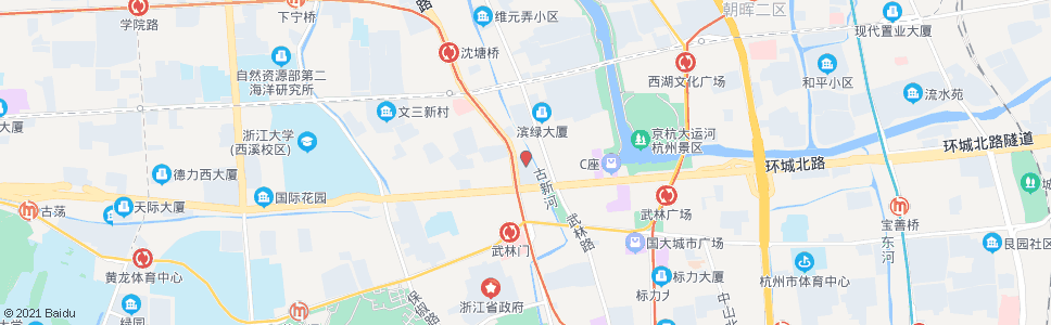 杭州康达新村_公交站地图_杭州公交_妙搜公交查询2024