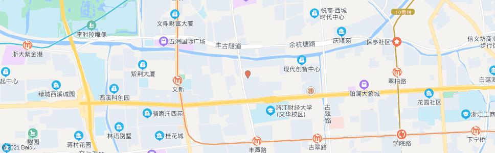 杭州西斗门路丰潭路口_公交站地图_杭州公交_妙搜公交查询2024