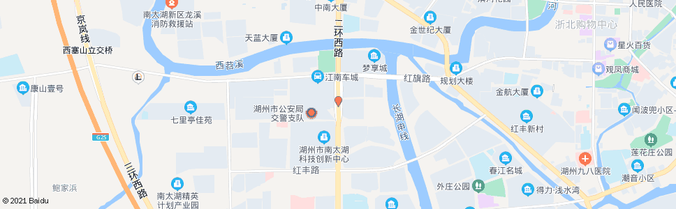 湖州花鸟市场_公交站地图_湖州公交_妙搜公交查询2025