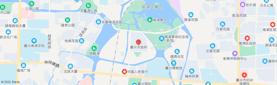 嘉兴市政府_公交站地图_嘉兴公交_妙搜公交查询2024