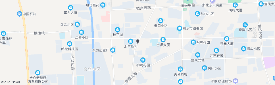 嘉兴汇丰新村_公交站地图_嘉兴公交_妙搜公交查询2024