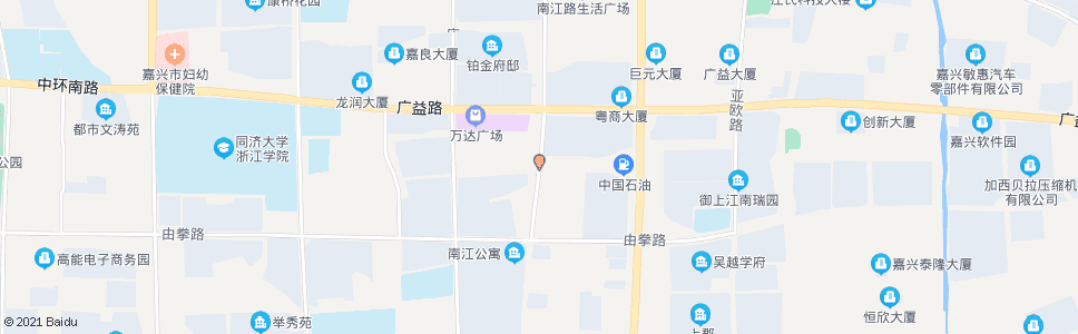 嘉兴南江路塘桥路_公交站地图_嘉兴公交_妙搜公交查询2024