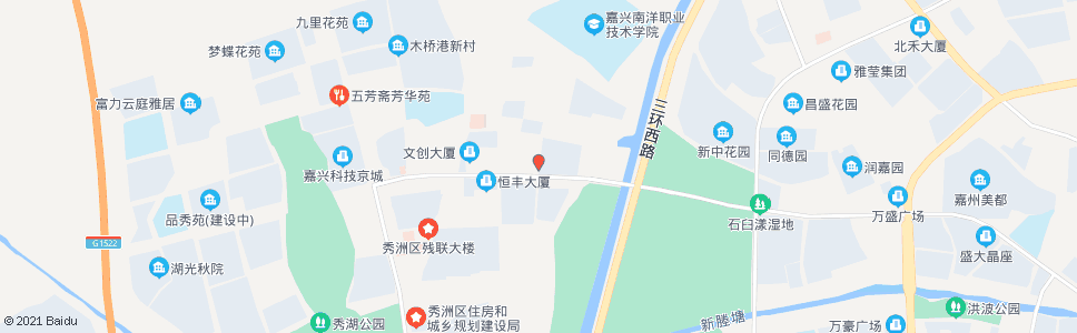 嘉兴秀庄路东升西路_公交站地图_嘉兴公交_妙搜公交查询2025