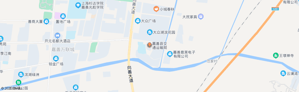 嘉兴县经贸局(善通大酒店)_公交站地图_嘉兴公交_妙搜公交查询2024